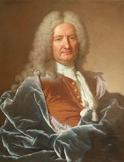 Portrait de Jean-Francois de La Porte (1675-1745), seigneur de Meslay, fermier general